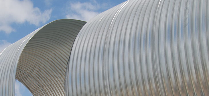 text CMP corrugated metal pipe