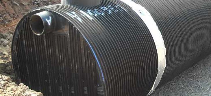 A DuroMaxx stormwater detention system.