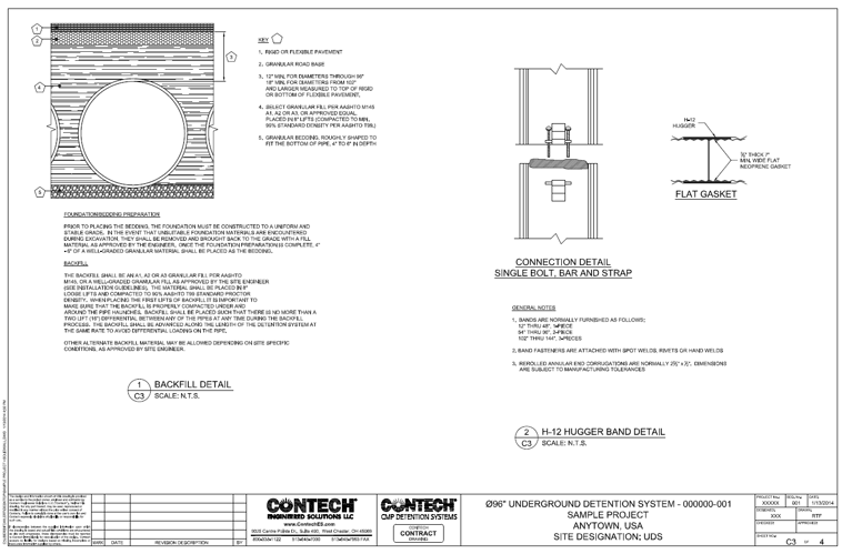 CMP Detention backfill detail