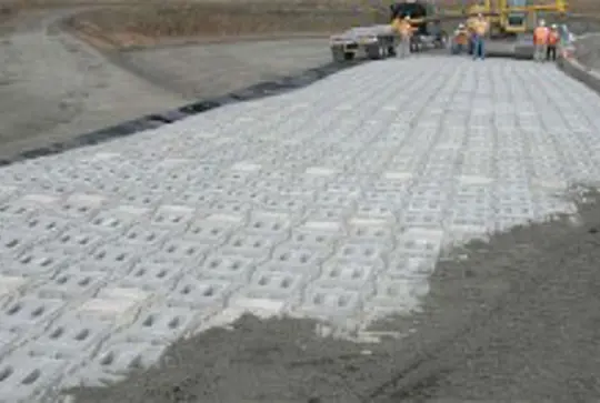 ArmorFlex cellular concrete blocks.