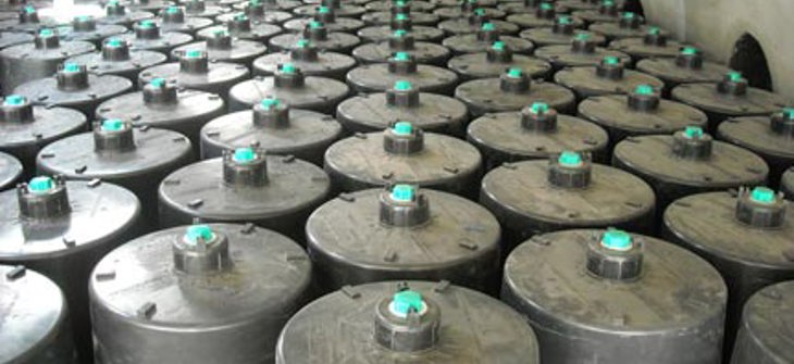 Interior view of a Stormwater Management StormFilter.