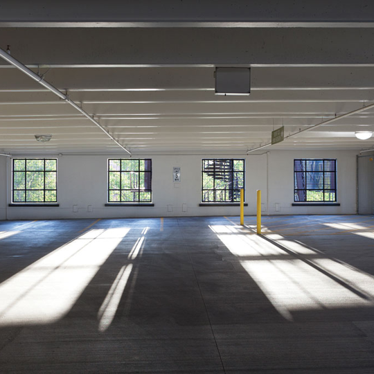 A building made from Contech prestressed concrete.   