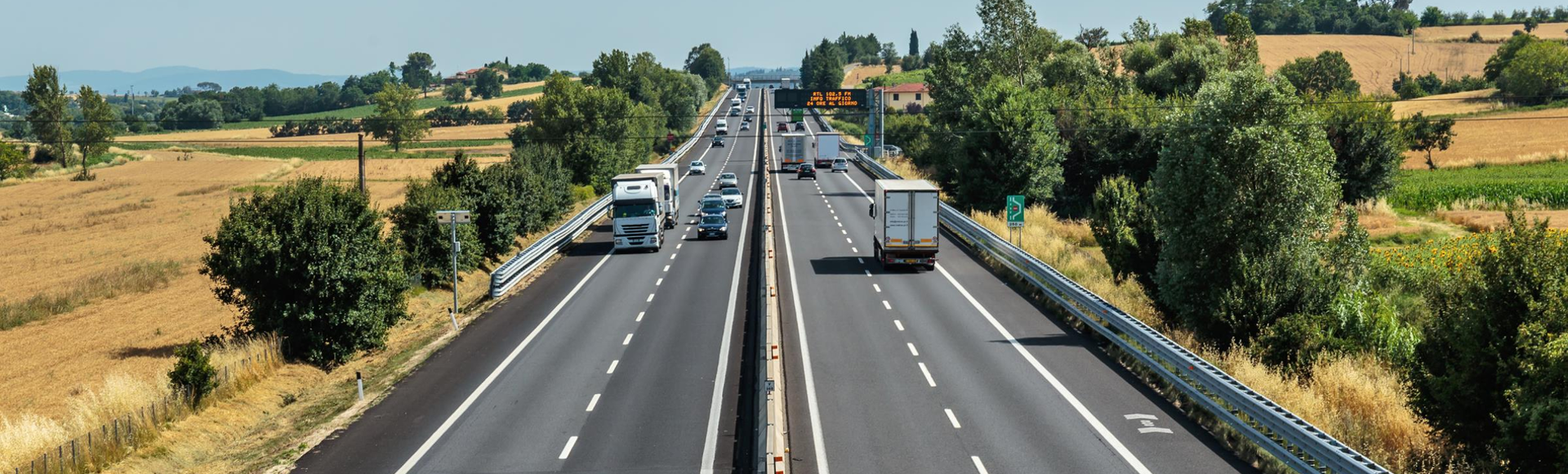 A highway in the United States. 