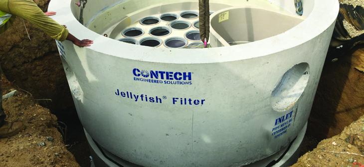 image Installation of Jellyfish Filter