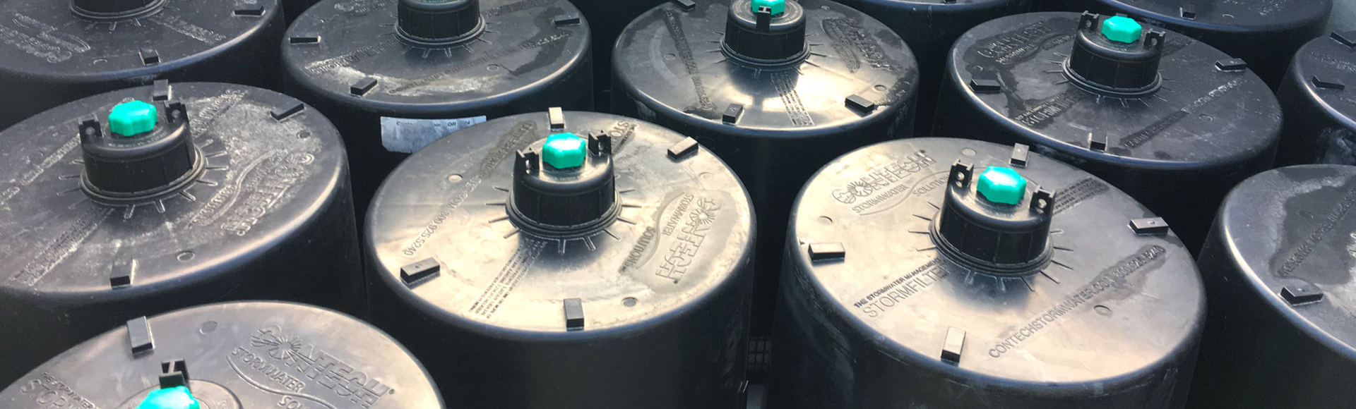 Stormwater Management StormFilter stormwater filtration system.