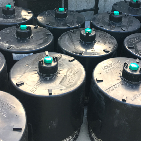 Stormwater Management StormFilter stormwater filtration system.