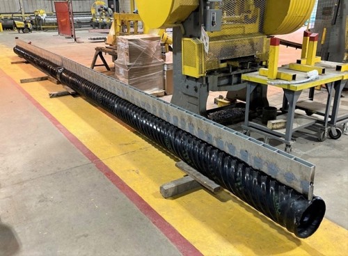 Slotted Drain with Polymer Coating
