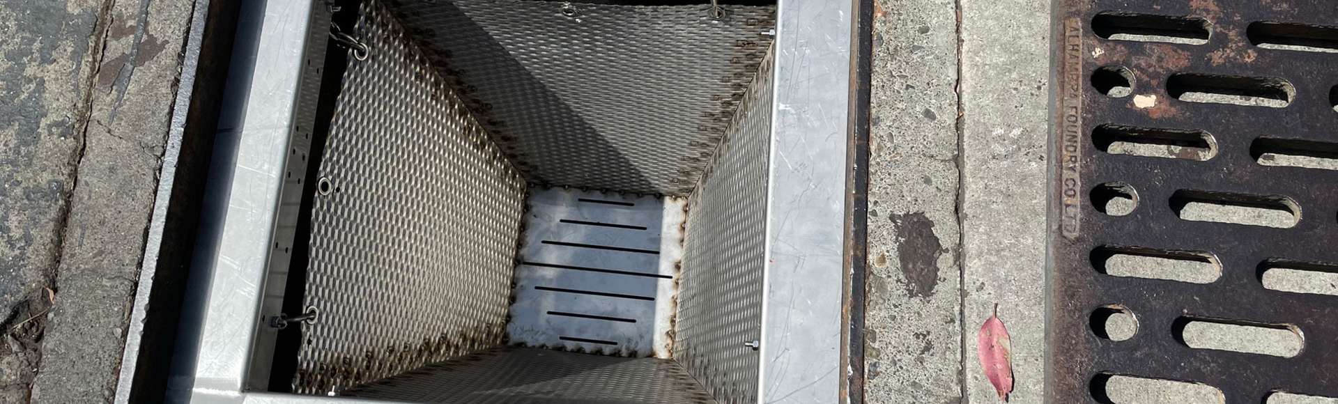 A Bioclean Grate Inlet Filter