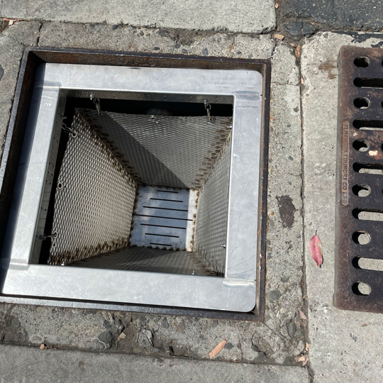 A Bioclean Grate Inlet Filter
